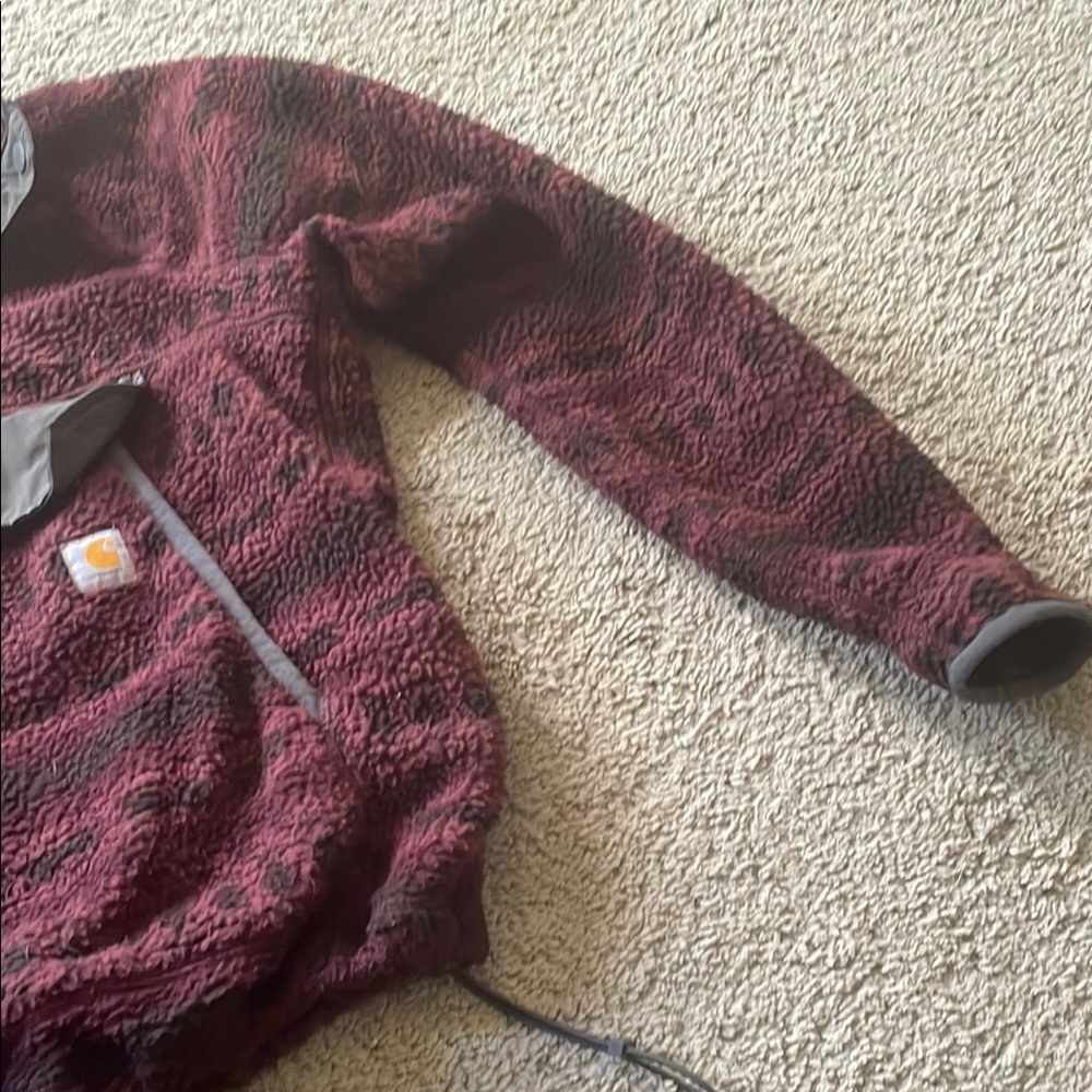 Carhartt Women’s Burgundy Sweater - Picture 5 of 6